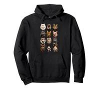 Rock Star Cats Punk Band Kittens Rock'n Roll Regalos Divertidos Sudadera con Capucha