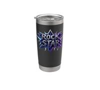 Rock Star Lightning Vaso térmico de acero inoxidable de doble pared