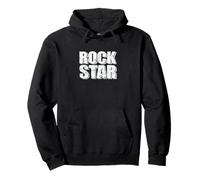 Rock Star Música Estilo Género Guitarra Banda de Rock Sudadera con Capucha