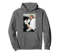 Rock Star Rod Stewart De Caras En Villa Park 1995 Sudadera con Capucha