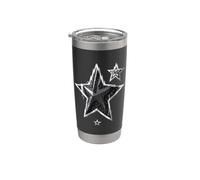 Rock Star Super Star Edición Especial Vaso térmico de acero inoxidable de doble pared