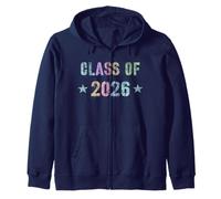 Rock Stars Class of 2026 Graduación Hello Seniors Vintage Sudadera con Capucha