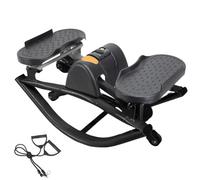 Rock Stepper - Equipo de Ejercicio, Pasos Laterales de Bajo Choque, Equipo De Entrenamiento En Casa, Paso De Swing Lateral, Portátil Y Compacto | Para Apartamento Dormitorio Oficina Gimnasio Piernas