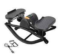 Rock Stepper Machine - Exercise Equipment | Portable Compact Rock Machine Stepper Side To Side | For Women Men Apartment Dorm Office Gym Home