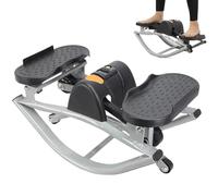 Rock Stepper, mecedora lateral para fitness, máquina de entrenamiento en casa, mini escalera, portátil, balancín lateral de bajo impacto para rodillas y articulaciones