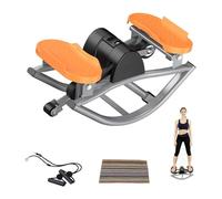 Rock Stepper, Step Rocker Side to Side, Equipo de Fitness Adecuado para Uso doméstico, en Apartamentos y residencias universitarias Orange