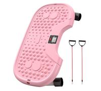 Rock Stepper - Twist Leg Exercisers with Resistance Band | Stepper Fitness Stepper with Full Body Workout, Exercise Equipment with Adjustable Resistance for Glutes, Abs, Core Upper Body Home