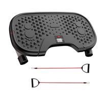 Rock Stepper - Twist Leg Exercisers with Resistance Band | Stepper Fitness Stepper with Full Body Workout, Exercise Equipment with Adjustable Resistance for Glutes, Abs, Core Upper Body Home
