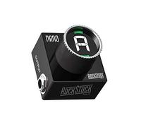 Rock Stock Nano Pedal sintonizador de guitarra, pedal cromático compacto que se adapta a cualquier pedalera, para acústica, eléctrica, bajo, mandolina y otros instrumentos