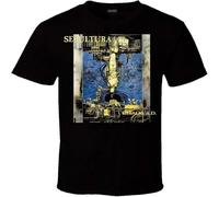 Rock Style Sepultura Roots 1996 T Shirt Black 3XL