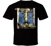 Rock Style Sepultura Roots 1996 T Shirt Black M