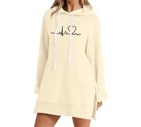 Rock - Sudadera de manga larga para mujer con texto en inglés "God is Greater Than The Highs and Lows", amarillo claro, S