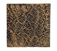 Rock Terrarium Background Board, Reptile Tank Background, High Simulation PU Habitat Climbing Board with Realistic Stone Texture for Rainforest Aquarium Fish Tank Decoration (27 * 26.8cm)