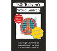 Rock the 70's Word Search Puzzle Book: Rock the 70's Word Search Puzzle Book: Word Search Puzzles with Easy to Read Print about 1970's Music Artists, ... | Great gift! (Rock the Era Word Searches)