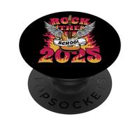 Rock the School 2025 - Guitarra alada de regreso a clases PopSockets PopGrip Adhesivo