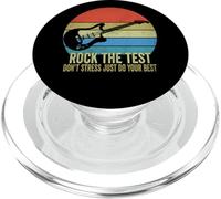 Rock The Test Don't Stress Test Day, Divertido día de exámenes, Profesor PopSockets PopGrip para MagSafe