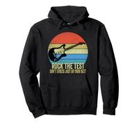 Rock The Test Don't Stress Test Day, Divertido día de exámenes, Profesor Sudadera con Capucha