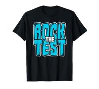 Rock the Test Examen final de la escuela Profesor Estudiante Camiseta