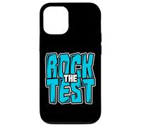 Rock the Test Examen final de la escuela Profesor Estudiante Carcasa para iPhone 12/12 Pro