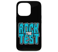 Rock the Test Examen final de la escuela Profesor Estudiante Carcasa para iPhone 13 Pro