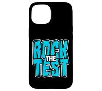 Rock the Test Examen final de la escuela Profesor Estudiante Carcasa para iPhone 15