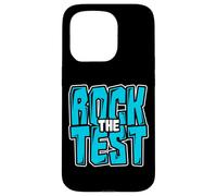 Rock the Test Examen final de la escuela Profesor Estudiante Carcasa para iPhone 15 Pro