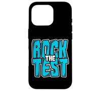 Rock the Test Examen final de la escuela Profesor Estudiante Carcasa para iPhone 16 Pro