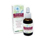 Rock water o Agua de roca (Aqua Petra) Remedios florales Naturalma - Gotas 30 ml - Extracto líquido sin alcohol - Esencias florales - Vegano y libre de alcohol