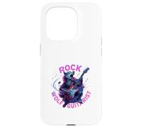 Rock Wolf Guitarra Eléctrica Furia Carcasa para iPhone 15 Pro