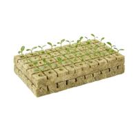 Rock Wool Cubes - 100 Piece Reusable Agricultural Plugs, Hydroponic Seedling Starter, Tower Garden Planting Cubes For Cuttings Clone Cultivation Germination Propagation Rooting Greenhouse