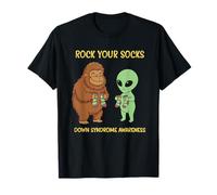 Rock Your Socks Down Syndrome Awareness Day Camiseta