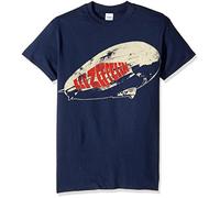 Rockabilia - Camiseta - Hombre de color Azul de talla Medium - (Camiseta) - Led Zeppelin - Legend M Blue
