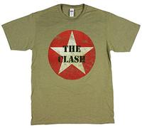 Rockabilia Clash Star Logo Camiseta - Verde - Medium
