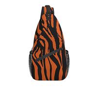 Rockabilly Girl Devil Printed Classic Sling Bag Crossbody Chest Daypack Ligero Casual Mochila Bandolera para Hombres Mujeres Adultos Viajes Senderismo Regalos