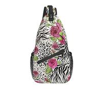 Rockabilly Girl Devil Printed Classic Sling Bag Crossbody Chest Daypack Ligero Casual Mochila Bandolera para Hombres Mujeres Adultos Viajes Senderismo Regalos
