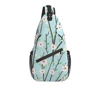 Rockabilly Girl Devil Printed Classic Sling Bag Crossbody Chest Daypack Ligero Casual Mochila Bandolera para Hombres Mujeres Adultos Viajes Senderismo Regalos