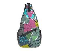 Rockabilly Girl Devil Printed Classic Sling Bag Crossbody Chest Daypack Ligero Casual Mochila Bandolera para Hombres Mujeres Adultos Viajes Senderismo Regalos
