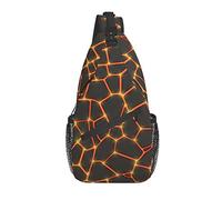 Rockabilly Girl Devil Printed Classic Sling Bag Crossbody Chest Daypack Ligero Casual Mochila Bandolera para Hombres Mujeres Adultos Viajes Senderismo Regalos