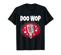 Rockabilly Hombre Mujer Rockera Doo Wop Ropa Rock and Roll Camiseta