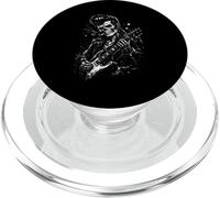 Rockabilly Skeleton Punk Guitarrista Rebel Rock Music PopSockets PopGrip para MagSafe