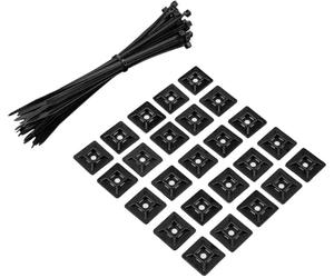 Rockboard Cable Set 50 CableTies & 25 CableTies Holder