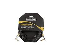 RockBoard Premium Series Flat Instrument Cable, Angled/Angled - 300 cm/118 7/64"