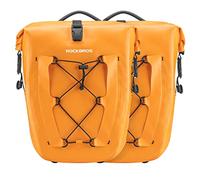 ROCKBROS Alforja Impermeable Trasera para Bicicleta 25L, Bolsa Grande de PVC para Portaequipajes para MTB Ciclismo