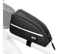 ROCKBROS Bolsa Cuadro Bicicleta, Bolsa Bicicleta Tubo Superior Manillar para Ciclismo Carretera MTB, 22,5 x 6,5 x 9,5 cm