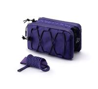 ROCKBROS Bolsa Cuadro de Bicicleta, Bolsa Tubo Superior Elegante con Cordón Lateral Elástico, Cierre Rápido Montaje para Bicicleta de Carretera MTB Gravel, Morado
