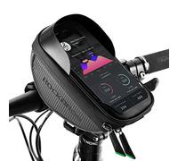 ROCKBROS Bolsa Manillar de Bicicleta para Móvil hasta 6,5”, Soporte con Pantalla Táctil para Teléfono, Accesorios de MTB Ciclismo