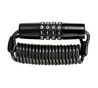 ROCKBROS Candado de Cable para Casco Bicicleta Moto con 4 Dígitos 150 cm, Candado Antirrobo para Bicicleta Patinete Eléctrico Cochecito de Bebé Maletas Tipo 2