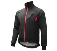 ROCKBROS Chaqueta de invierno/pantalón de ciclismo para hombre, chaqueta larga resistente al agua, cortavientos, pantalones de tiempo libre, M-4XL Chaqueta S