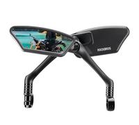 ROCKBROS Espejo Retrovisor de Bicicleta 360 ° Giratorio Ajustable Manillar de 21-26 mm Espejos para Bicicleta de Montaña y Carretera 1 Piezas/2 Piezas