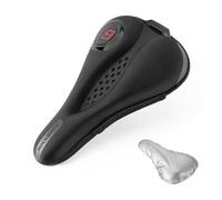 ROCKBROS Funda de Gel para Sillín de Bicicleta con Espuma Viscoelástica | Acolchada con Cubierta Impermeable para Lluvia, Antideslizante, Transpirable, Ideal para MTB, Bicicleta Urbana y E-Bike